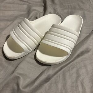 white slides